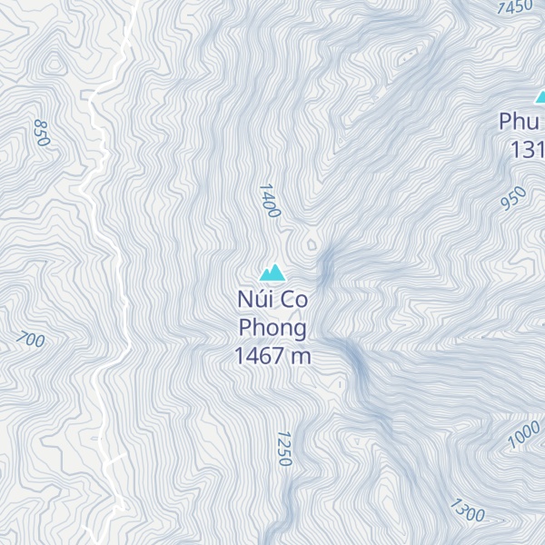 Map of Núi Co Phong