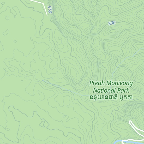 Map of Phnom Pou Voan Koun