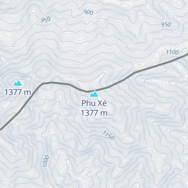 Map of Phu Xé