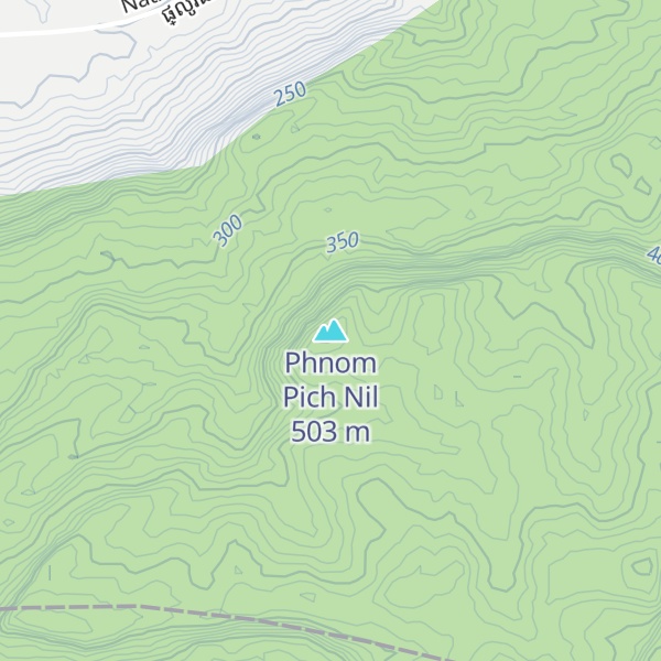 Map of Phnom Pich Nil
