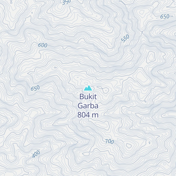 Map of Bukit Garba