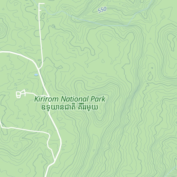Map of Phnum Dei Khsăch