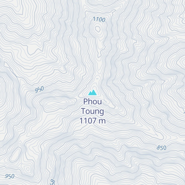 Map of Phou Toung
