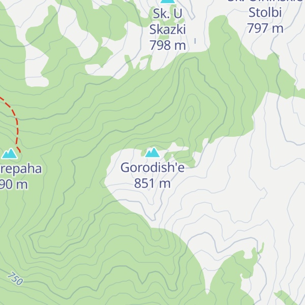 Map of Gorodish'e