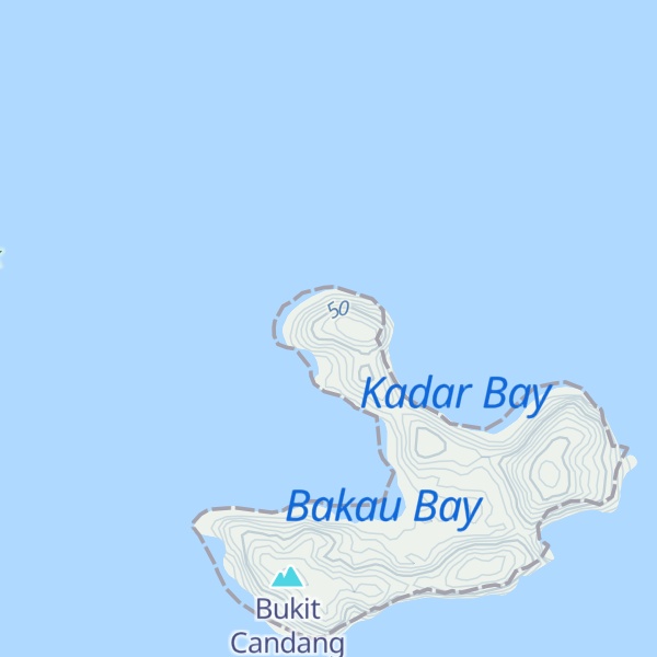 Map of Bukit Tanjung Temiang