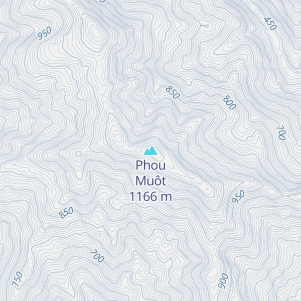 Map of Phou Muôt