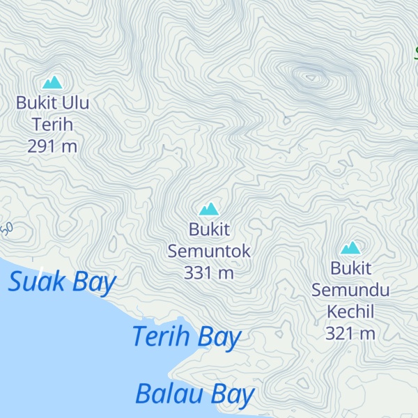 Map of Bukit Semuntok