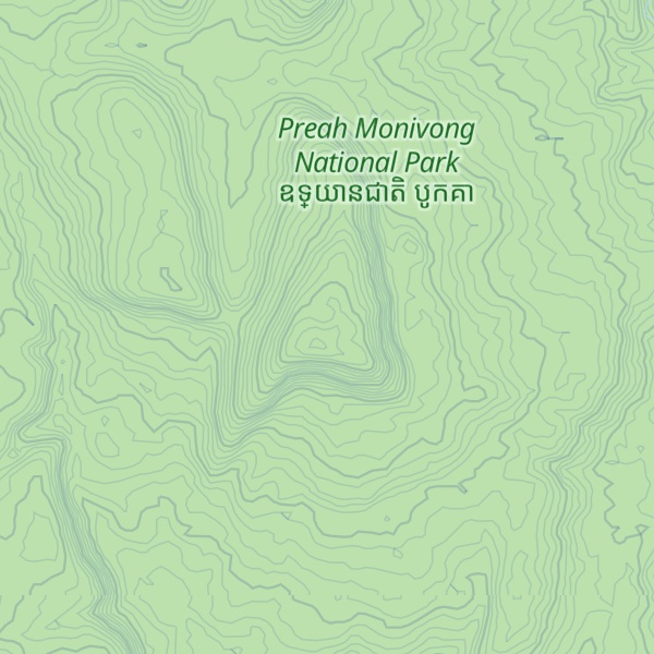 Map of Phnum Svay Muoy Daeum