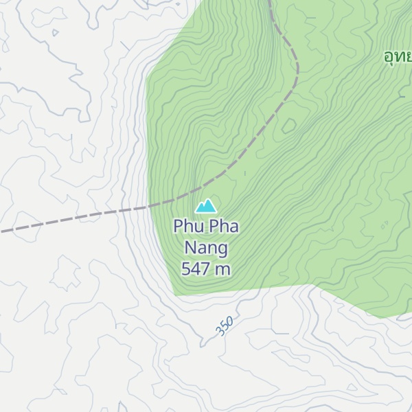 Map of Phu Pha Nang