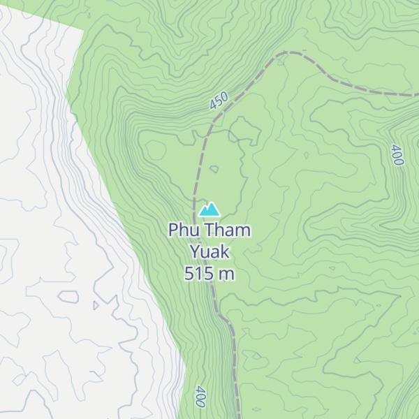 Map of Phu Tham Yuak