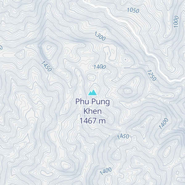 Map of Phu Pung Khen