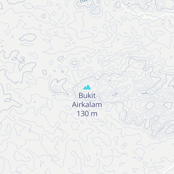 Map of Bukit Airkalam