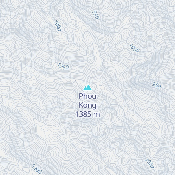 Map of Phou Kong