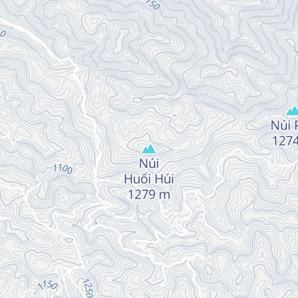 Map of Núi Huổi Húi