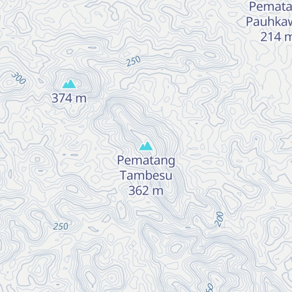 Map of Pematang Tambesu