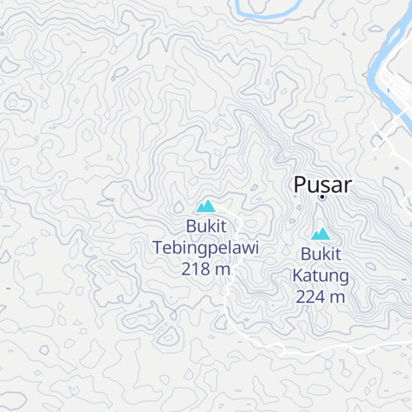 Map of Bukit Tebingpelawi