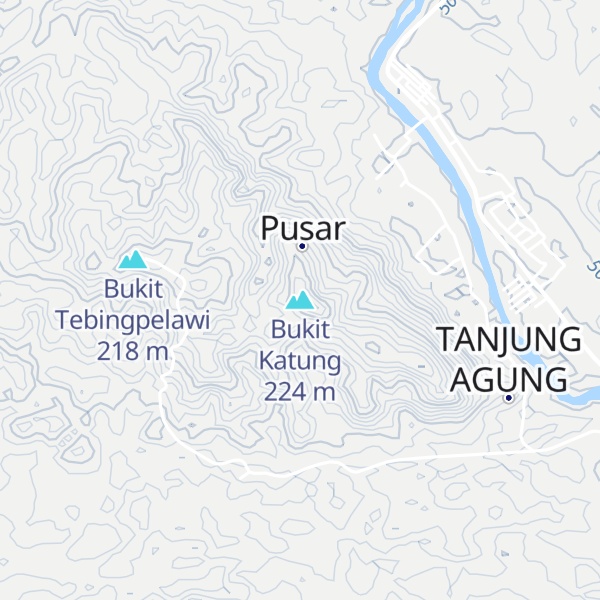 Map of Bukit Katung
