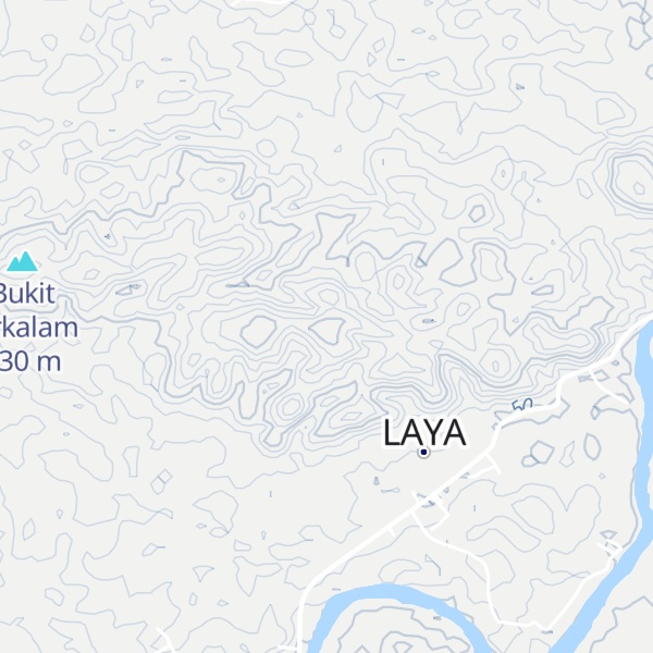 Map of Bukit Matangkaras