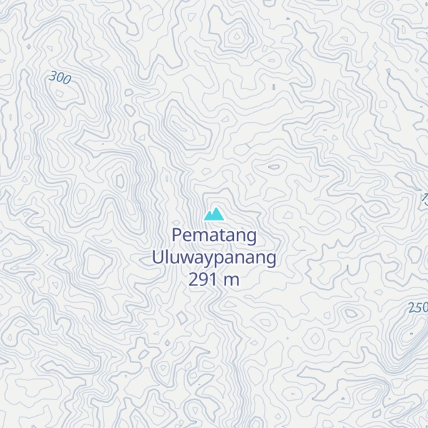 Map of Pematang Uluwaypanang