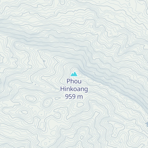 Map of Phou Hinkoang