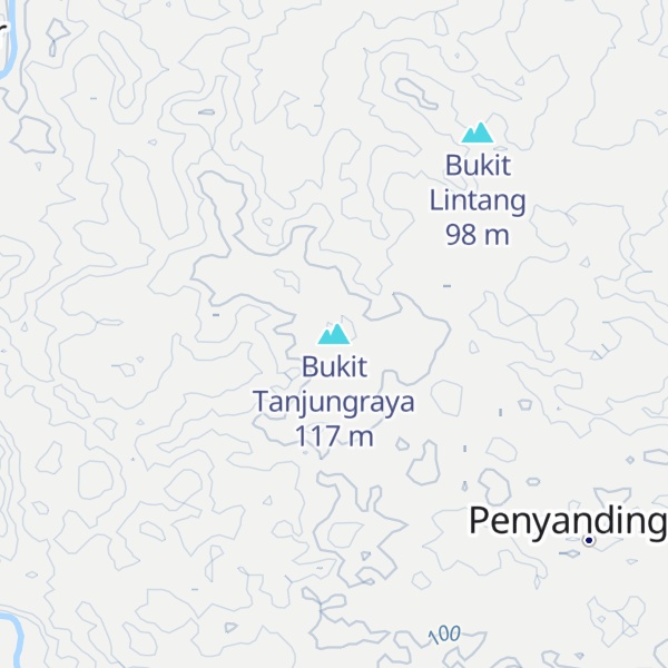 Map of Bukit Tanjungraya