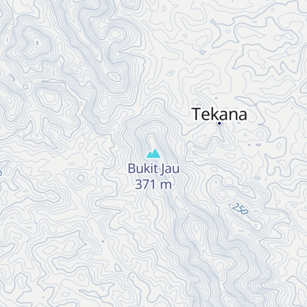 Map of Bukit Jau