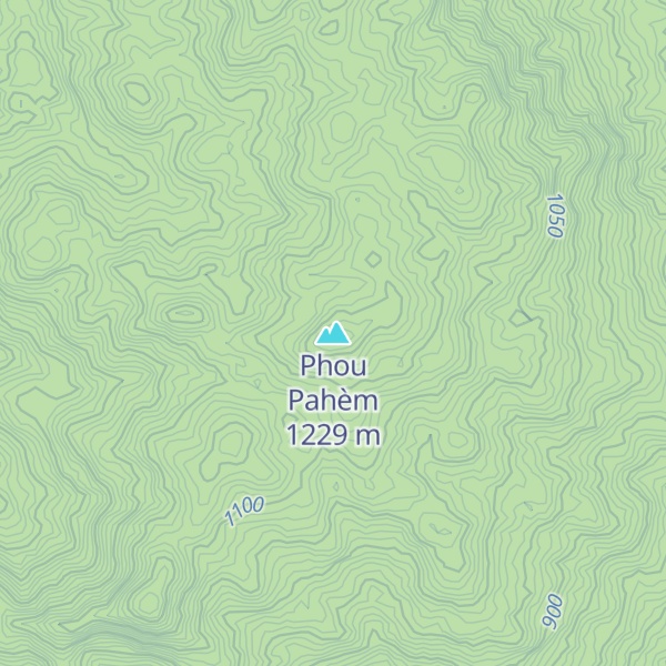 Map of Phou Pahèm