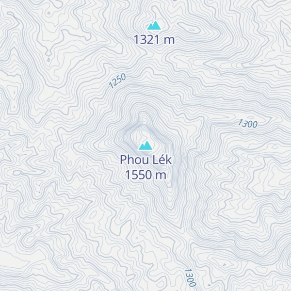 Map of Phou Lék