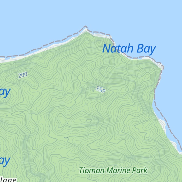 Map of Bukit Kerayung Kecil