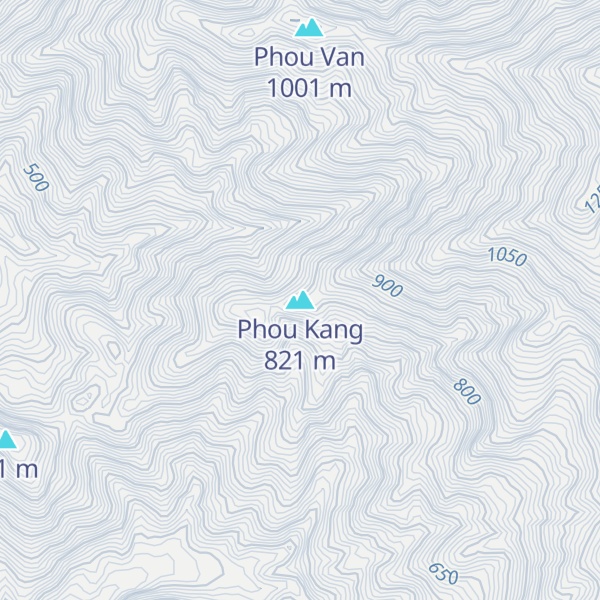 Map of Phou Kang