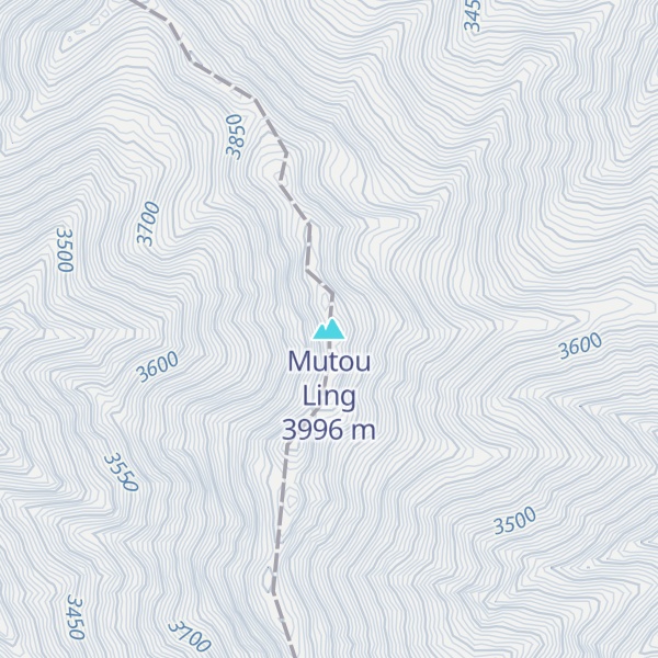 Map of Mutou Ling