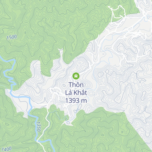 Map of Thôn Lả Khắt