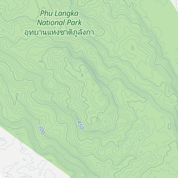 Map of Phu Langkha