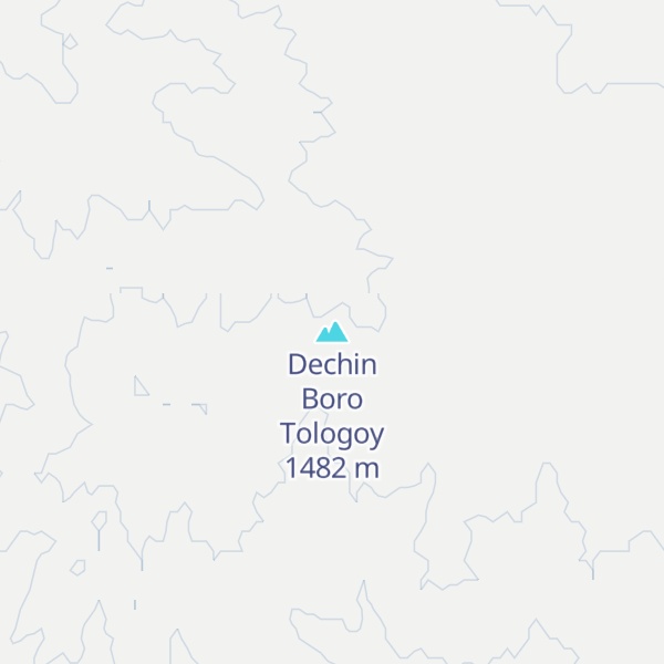 Map of Dechin Boro Tologoy