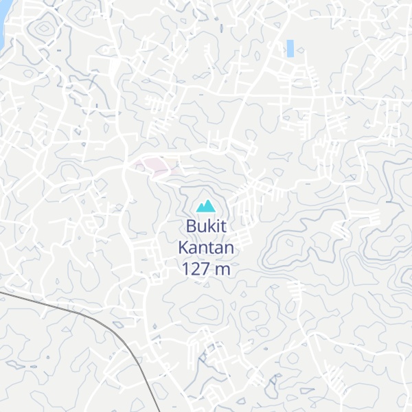Map of Bukit Kantan