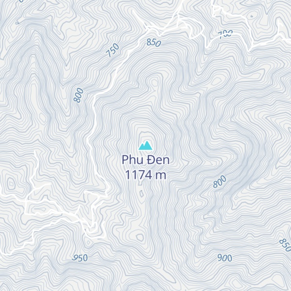 Map of Phu Đen