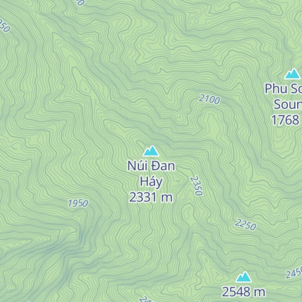Map of Núi Đan Háy