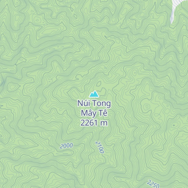 Map of Núi Tong Mây Tê
