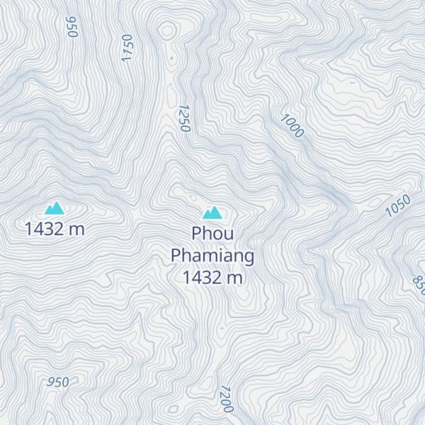 Map of Phou Phamiang