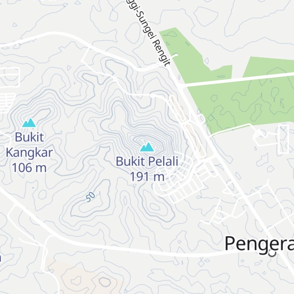 Map of Bukit Pelali