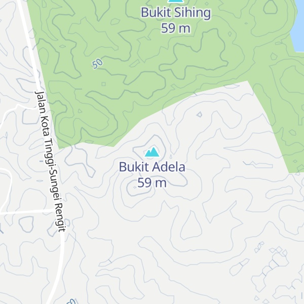 Map of Bukit Adela
