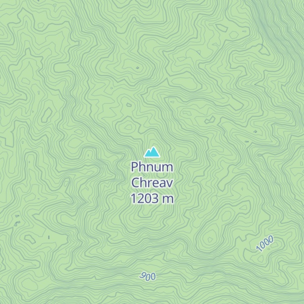 Map of Phnum Chreav