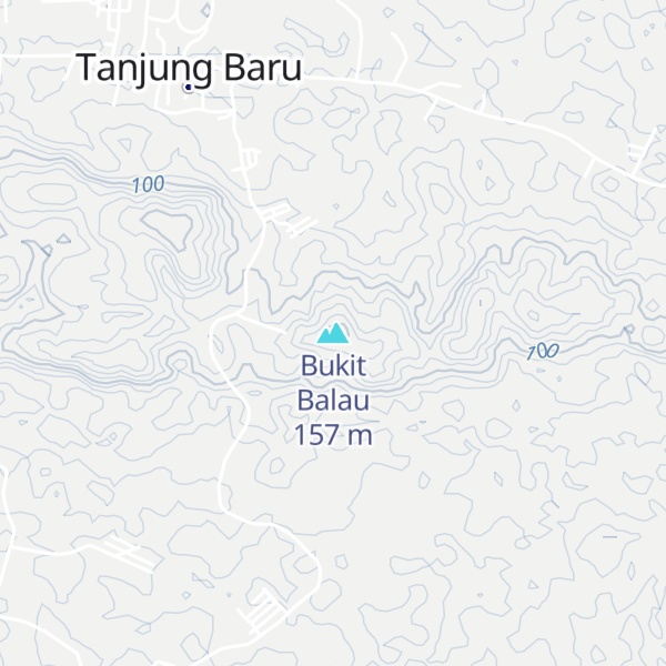 Map of Bukit Balau