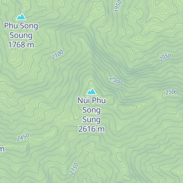 Map of Núi Phu Song Sung