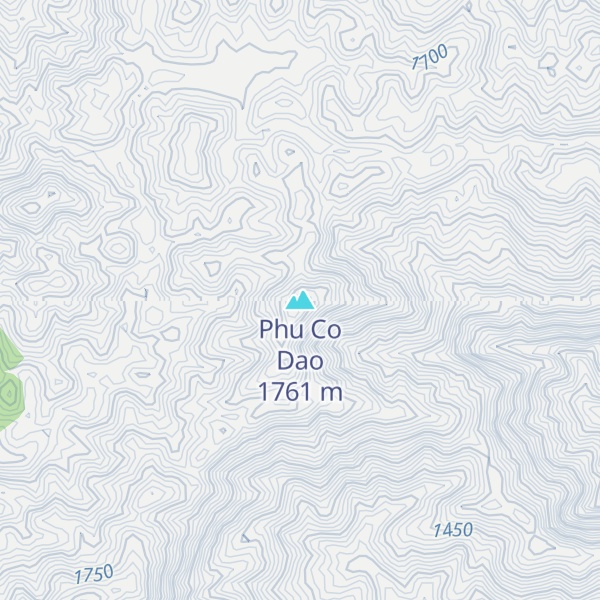 Map of Phu Co Dao