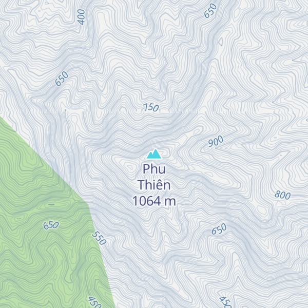 Map of Phu Thiên