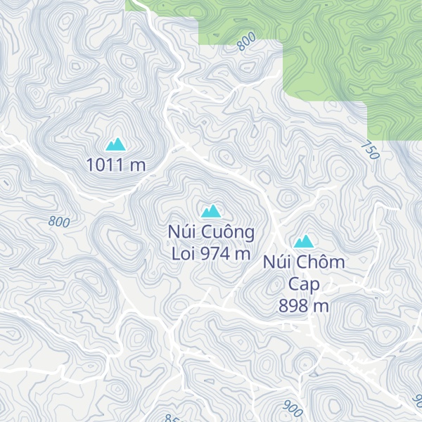 Map of Núi Cuông Loi