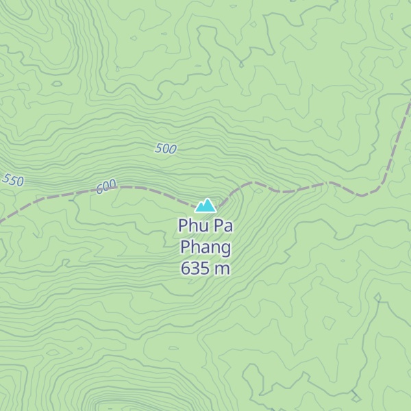 Map of Phu Pa Phang