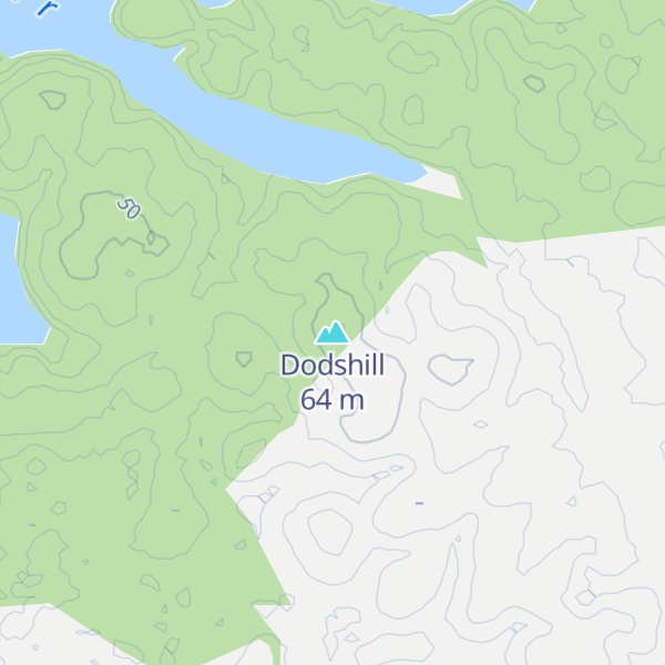 Map of Dodshill