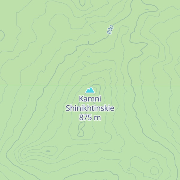 Map of Kamni Shinikhtinskie